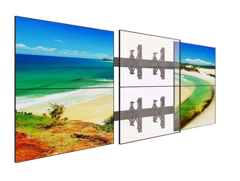 Eagles Mounts 2X3 Displays Video Wall Mount With Push In Pop Out Arms