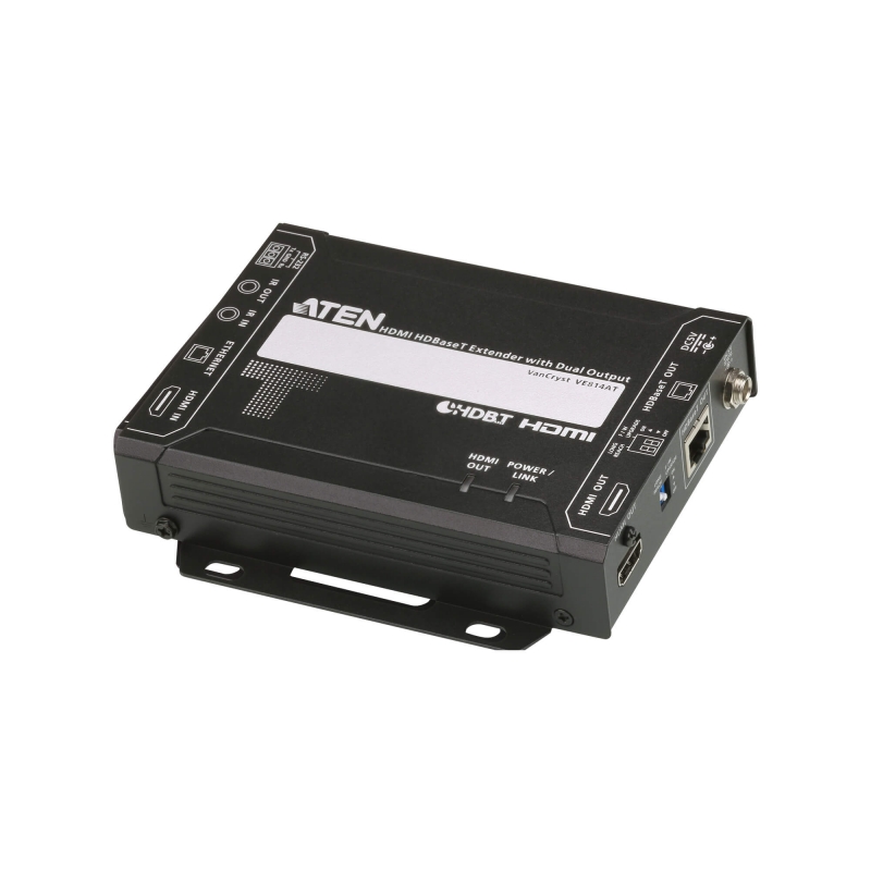 HDMI HDBASET EXTENDER WITH DUAL OUTPUT (4K@100M) (HDBASET CLASS A)