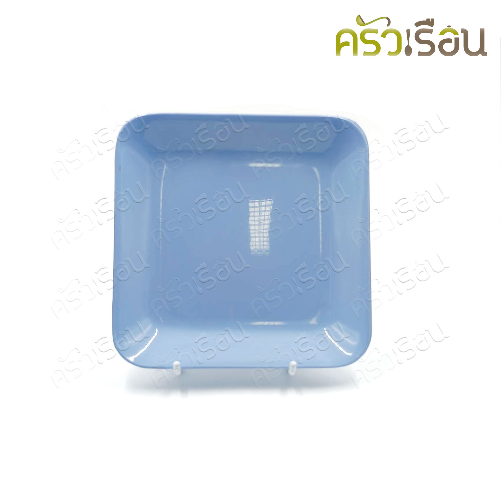 Map Brand, plastic square plates, 7.5 inches, MC.203 [ 12 pcs. per pack ]