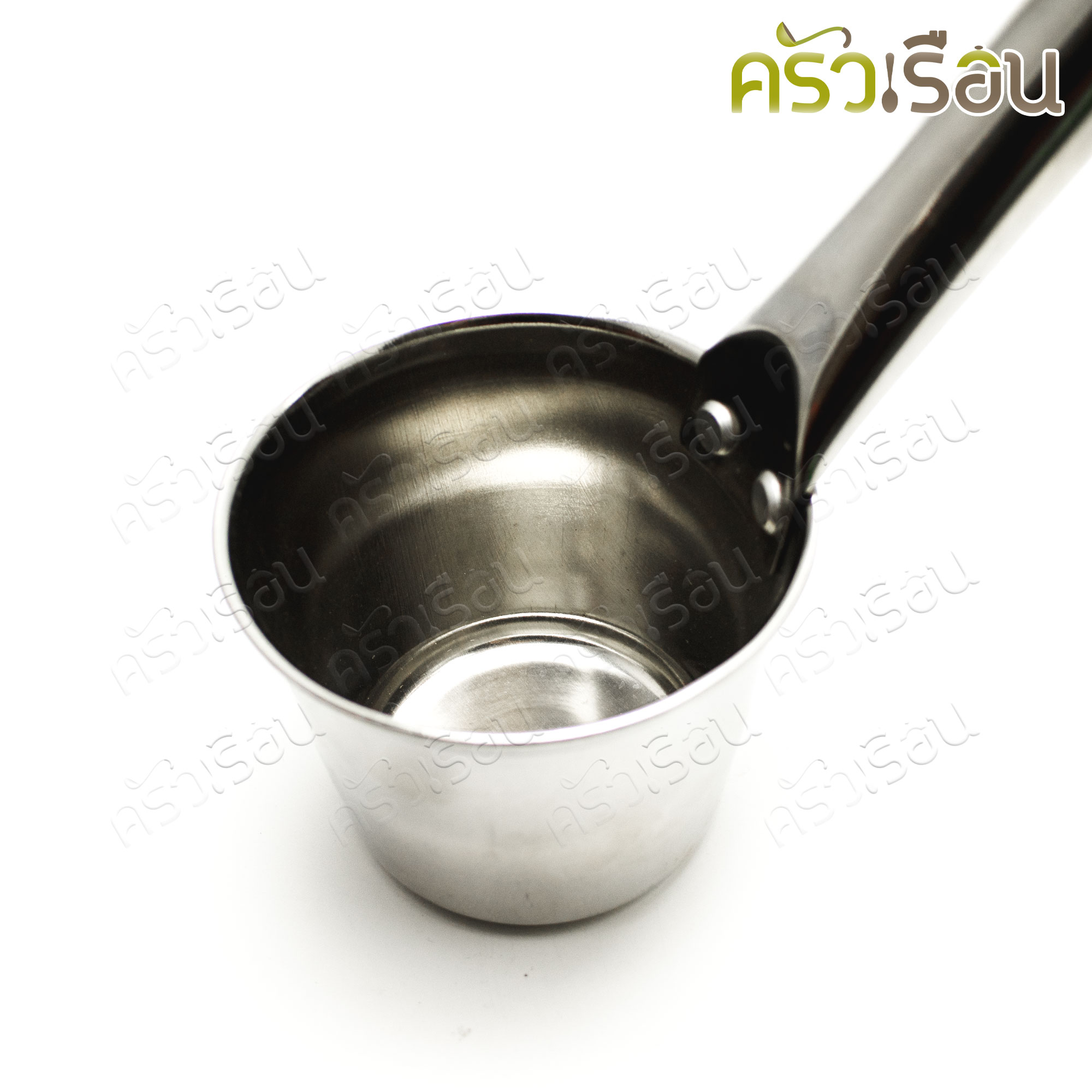 HORSE BRAND กระป๋องตักน้ำ ด้ามยาว 8 x 7 ซม. ก้นเล็ก ตราม้า กระบวยตักน้ำ