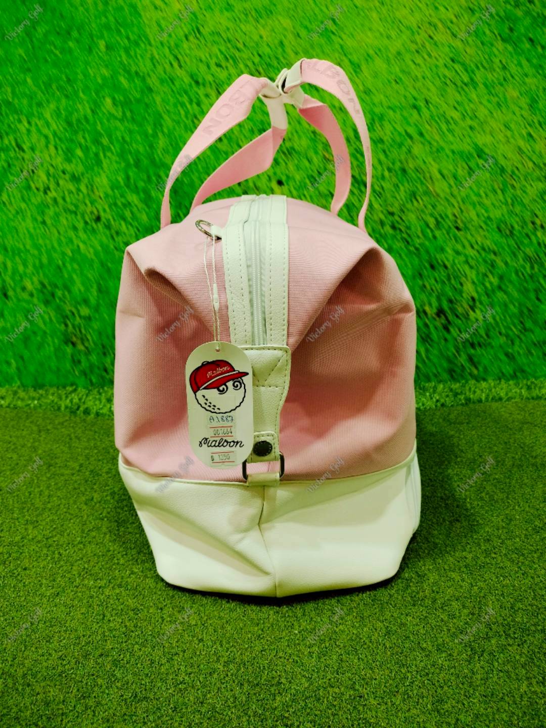 Boston Bag Malbon Golf Pink Color