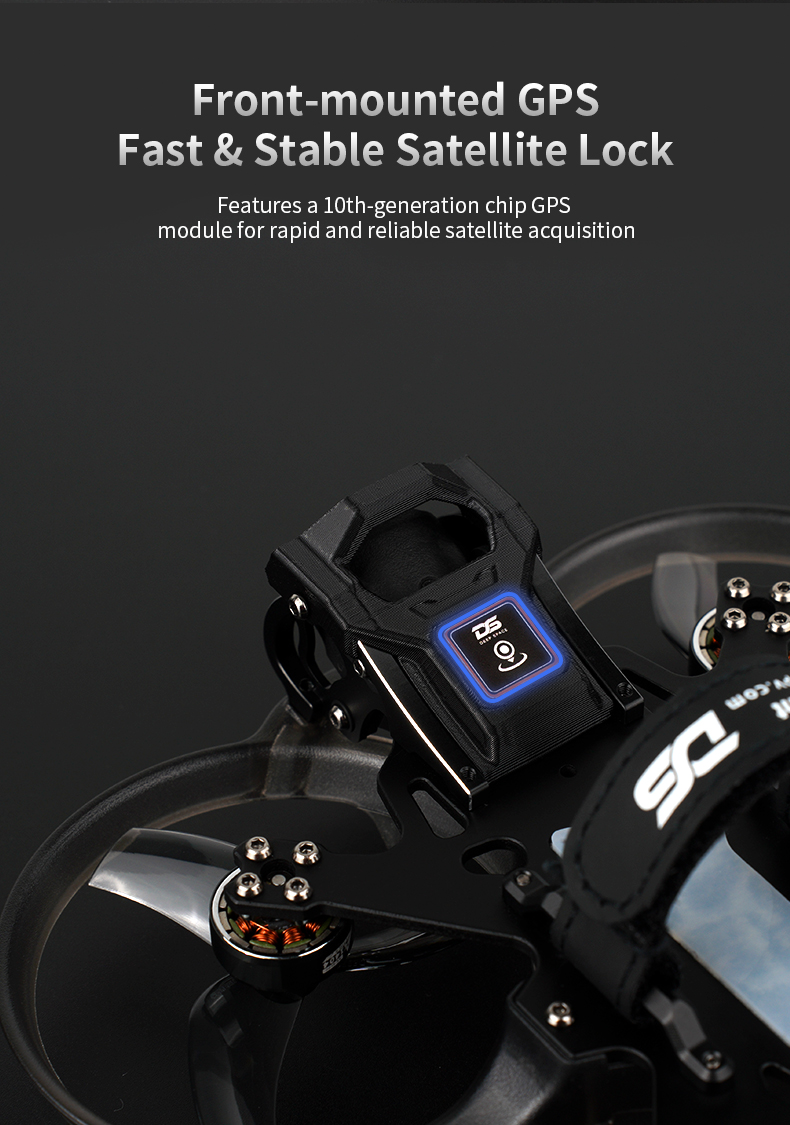 [D25-3] DeepSpace Stellar 25 2.5inch Drone HD O4 PRO Version FPV Drone Quadcopter with Aether 1404 Motor