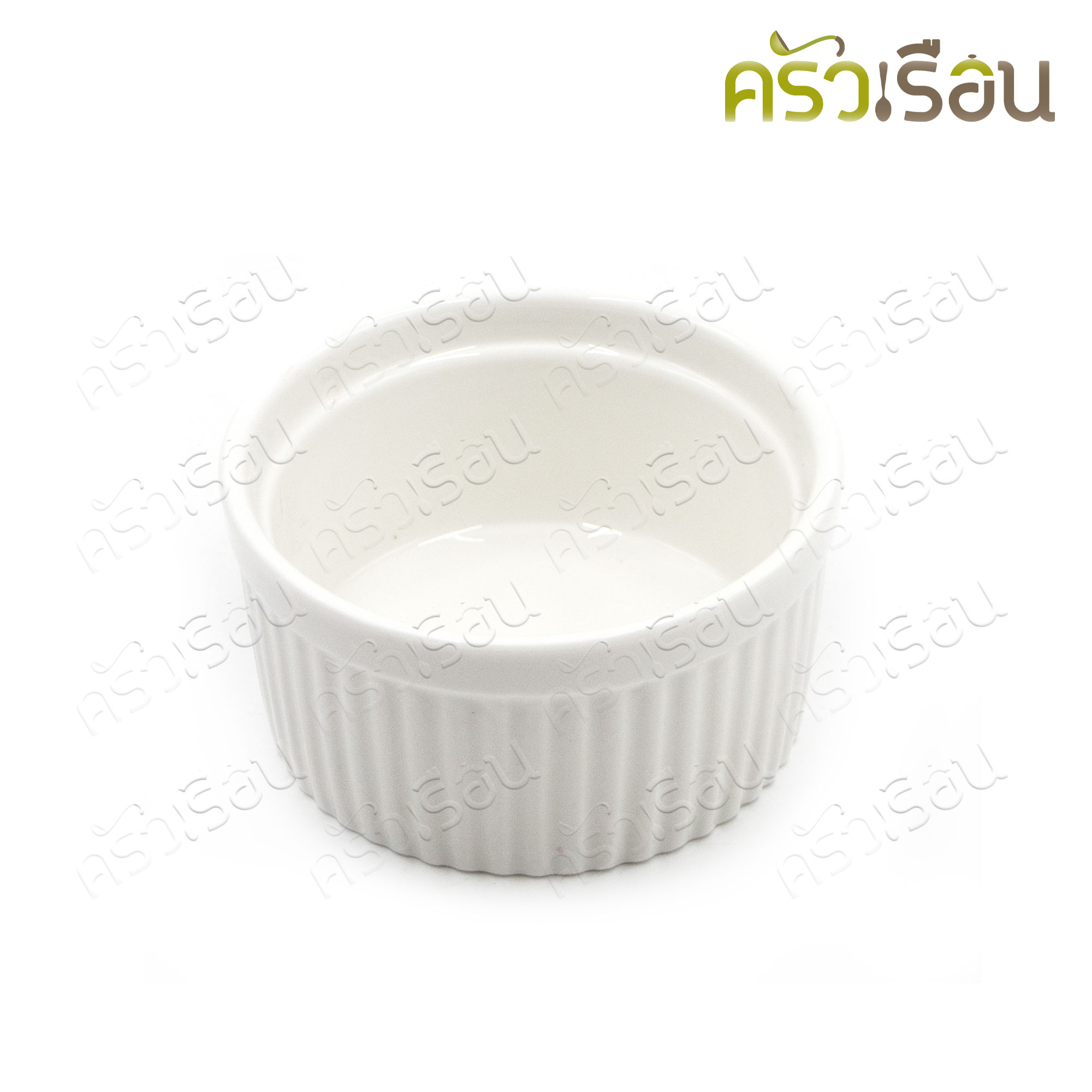 LQ Ramekins Bowl, Ø 9 x 4.8 cm. Capacity 200 ml. Microwaveable and ovenproof. Ceramic Cupcake Cup