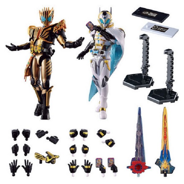 Bandai SO-DO Kamen Rider Gotchard & SO-DO Kamen Rider Outsiders Legend & Zein 4570117915093 (Figure)