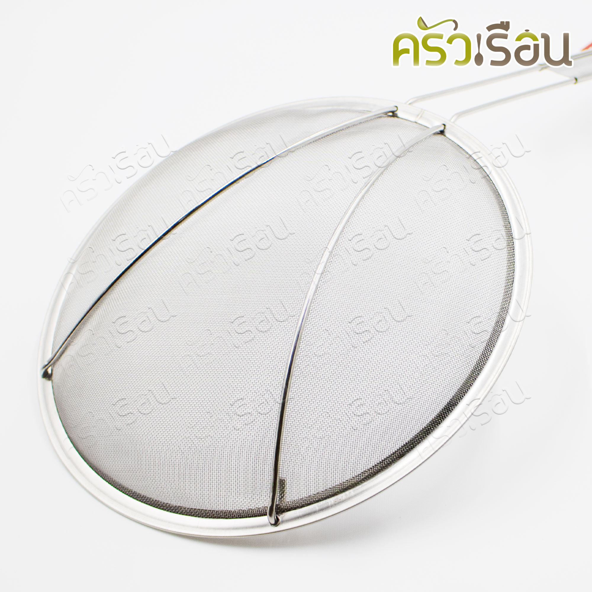 FOFO กระชอน ด้ามเงิน 20 ซม. ตราโฟโฟ SJ720 ตะแกรงมุ้งลวด ตะแกรง ตักของทอด ด้ามสเตนเลส