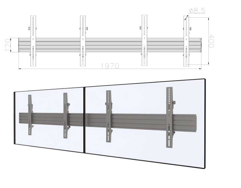 Eeglesmounts-LCW2X1U-T400