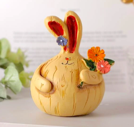 ตุ๊กตากระต่ายอ้วนกลม