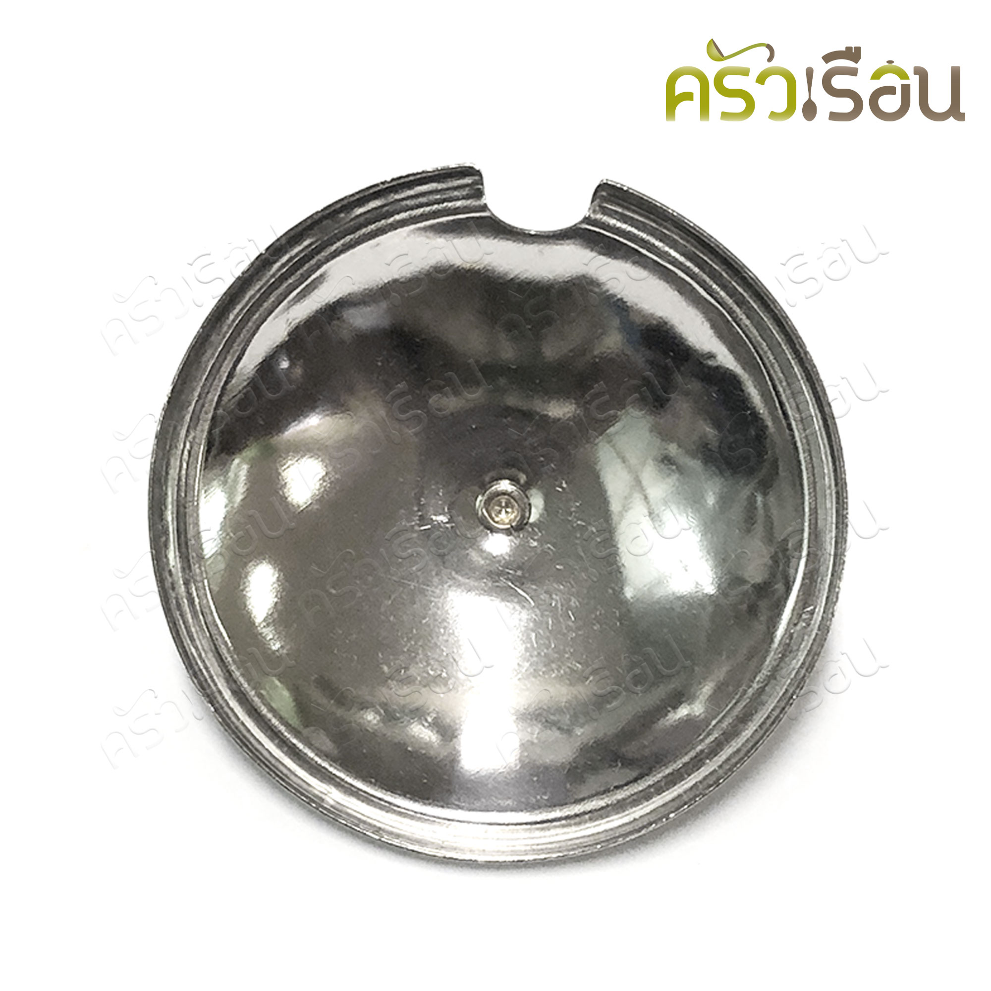 Twin ray ฝาเครื่องปรุง สเตนเลส มีช่อง ใส่ช้อน 7.4 x 2 ซม. #214 ฝาครอบแก้ว ฝาครอบมีรู ฝาครอบแก้วเครื่องปรุง twinray