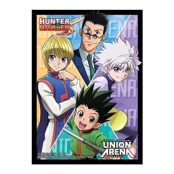 Bandai Union Arena Official Card Sleeve Hunter x Hunter Vol.2 ซองใส่การ์ด (60 ซอง) 4582769734144 (การ์ด)
