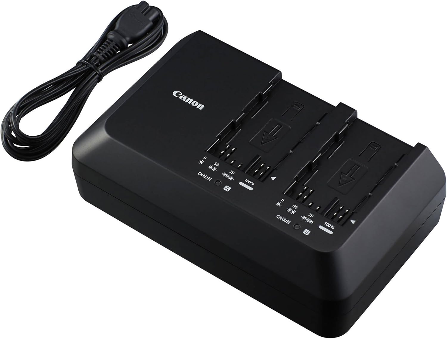 Canon CG-A10: เครื่องชาร์จแบตเตอรี่คู่สำหรับ Canon BP-A Series (BP-A30 / BP-A60)