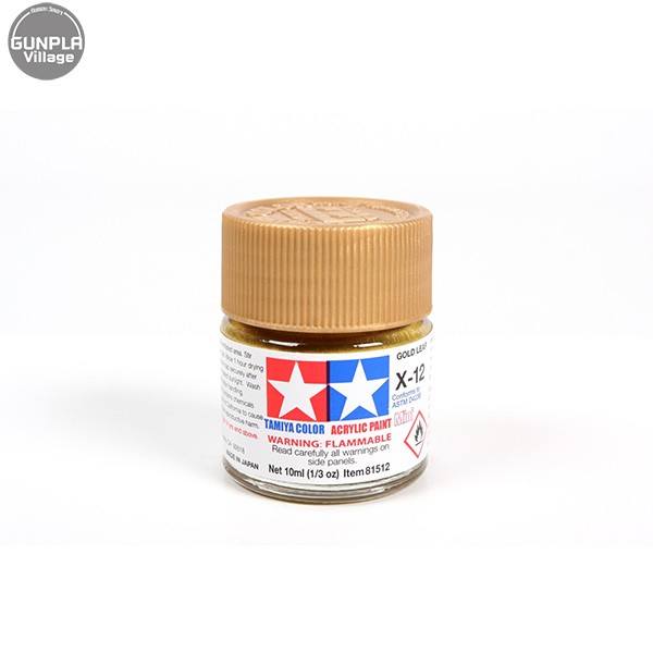 Tamiya 81512 Acrylic Mini X-12 Gold Leaf Tamiya 45032813
