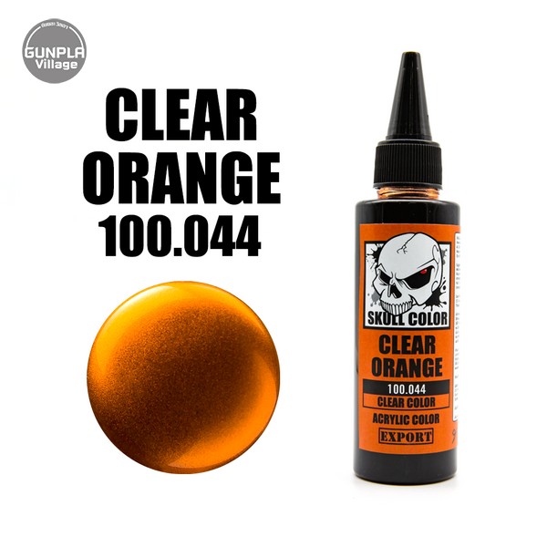 Skull Color 100.044 Clear Orange 60 ml [Clear Color] 8853100903441