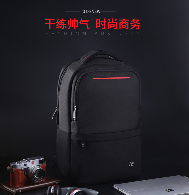 กระเป๋า Hi-End จาก AspenSport กระเป๋าเป้สะพายหลัง โน๊ตบุ๊ค รุ่น AS-B67 ใส่ laptop 13-16 นิ้ว สีน้ำเงินเข้ม