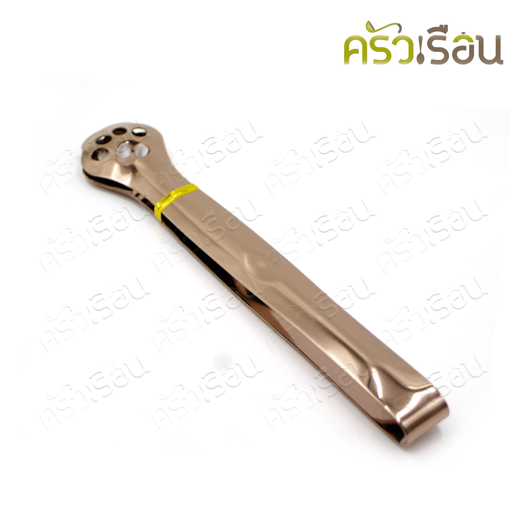 FOFO ที่คีบน้ำแข็ง รูปมือแมว 17.5 ซม. สีโรสโกลด์ SP131-RG-FS