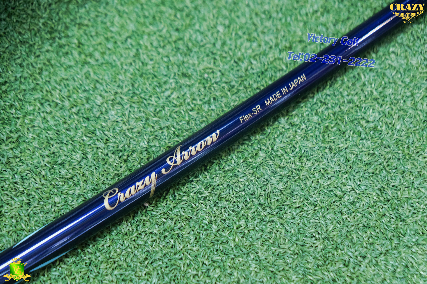 Shaft ARROW (Navy Blue) / ( flex R, SR, SX )