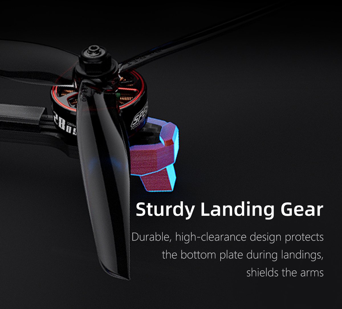 GEPRC MOZ7 V2 DJI O4 Pro | FC F722-BT | มอเตอร์ 2809 | ใบพัด 7.5" | RX ELRS 915/2.4G GemX ของเล่นบังคับวิทยุ