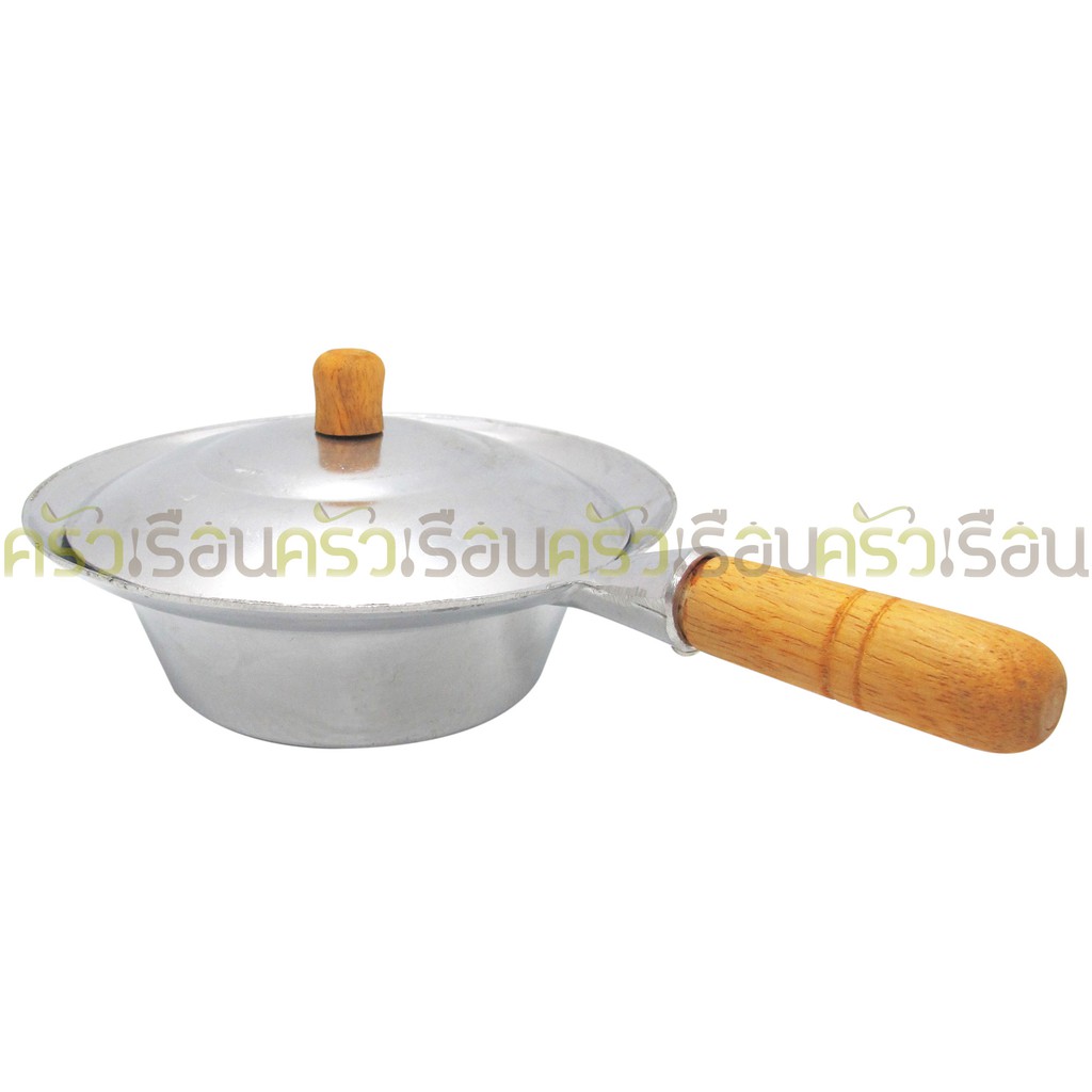 SUPER ALUMINUM หม้ออบ อลูมิเนียม ด้ามไม้ หม้ออบวุ้นเส้น ตราถุงเงิน