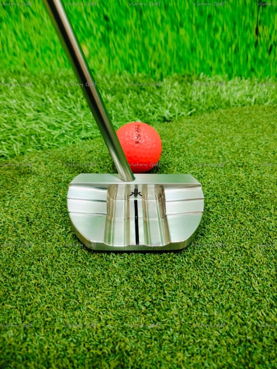 Putter KYOEI Center shaft mallet 34” (Polished Stainless) (N.S.PRO SHAFT)