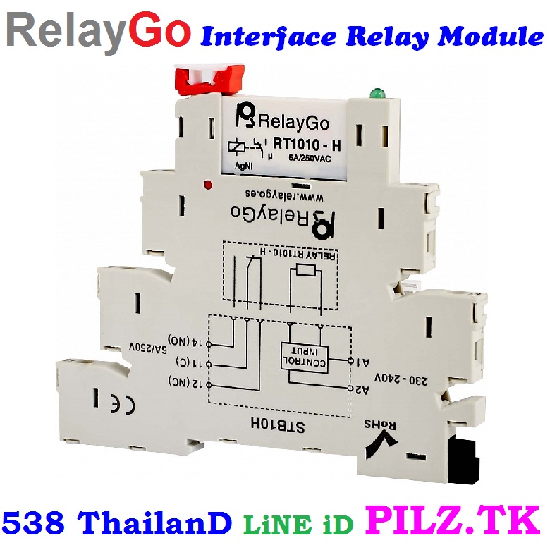 RT1010NN0024D RT1010-H STB10H RelayGo Interface Relay Module 538 ThailanD LiNE iD PILZ.TK