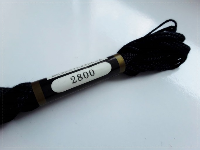 ไหมเบอร์ 5 สีดำ 2800