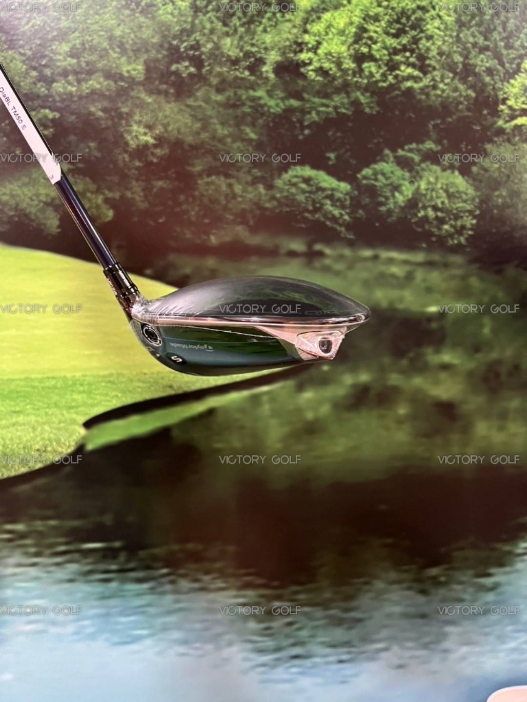 Driver Taylormade Qi10 MAX loft 10.5 (Shaft Diamana TM-50) flex: S (NEW) WT:58g./ TQ:4.3 (ช่วยให้ตีตรงขึ้น)