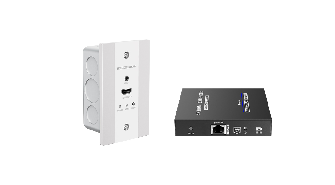 LENKENG LKV676P-US 4K@60Hz HDR Wall-Plate HDMI™ Extender