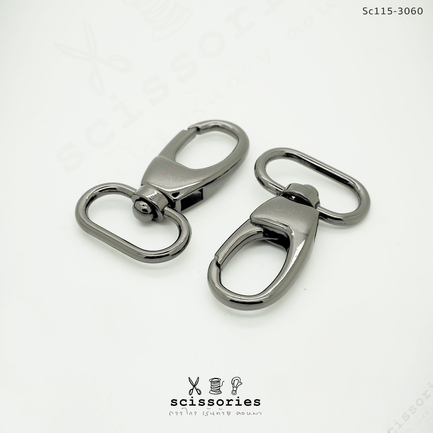 คอหมา 1 in สีบอนด์ดำ /2 ตัว เกรด A