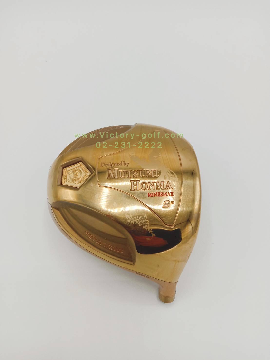 Head Driver MUSTUMI HONMA 488cc. Titanium Loft 9.5 (Non-Conforming)