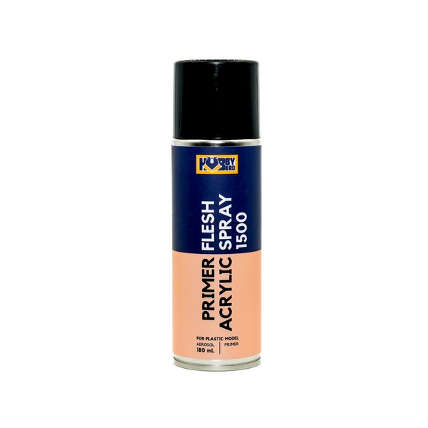 Hobby Bro HB-010 Primer Flesh Acrylic Spray 1500 180 ml HB010PFAS1500 (สเปรย์)