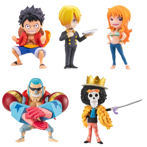 Bandai (ครบ Set 5 หัว) ONEPI NO MI Reproduced Edition 01 4570117985010 (Gachapon)