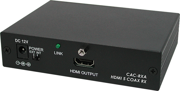 HDMI OVER COAXIAL RECEIVER