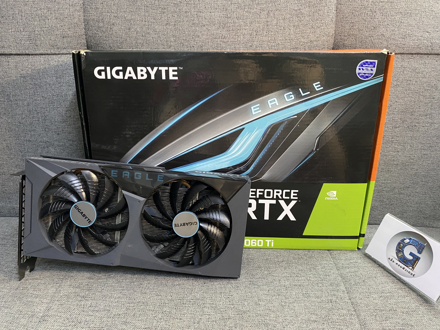 การ์ดจอ NVIDIA RTX 3060 Ti 8GB GDDR6 GIGABYTE EAGLE OC2%