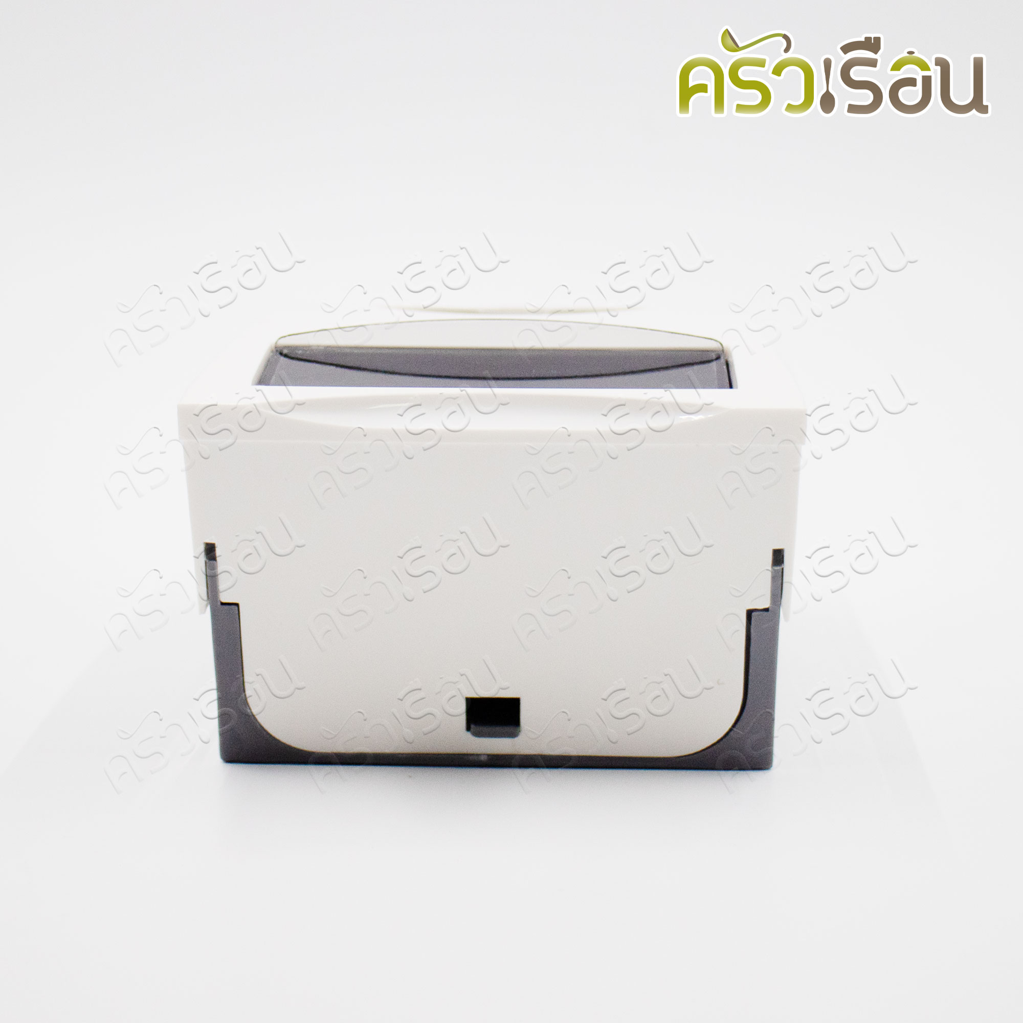 TOP กล่องทิชชู่ พลาสติก สีเหลี่ยม Pop Up 11.5 x 7.5 x 14.5 ซม. มีช่องไม้จื้มฟัน TB7 วางได้ทั้งแนวตั้ง และ แนวนอน