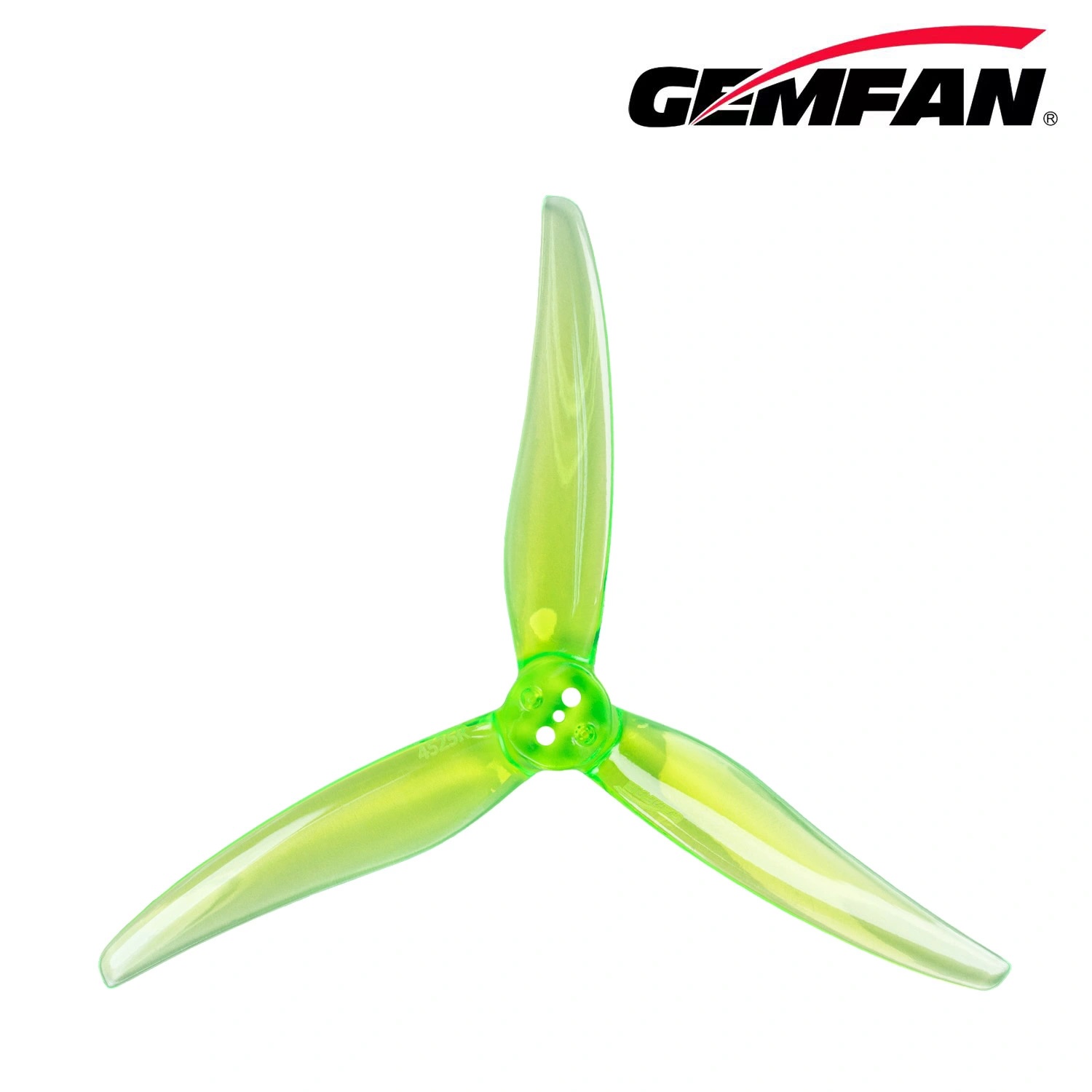 4-G7 Gemfan Hurricane 4525 3-Blade 4.5" Propeller 1.5mm Shaft Hole for FPV Racing RC Drone อุปกรณ์โดรน
