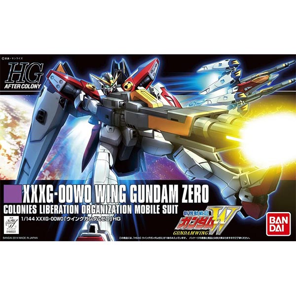 Bandai HG Wing Gundam Zero 4573102588913 (Plastic Model)