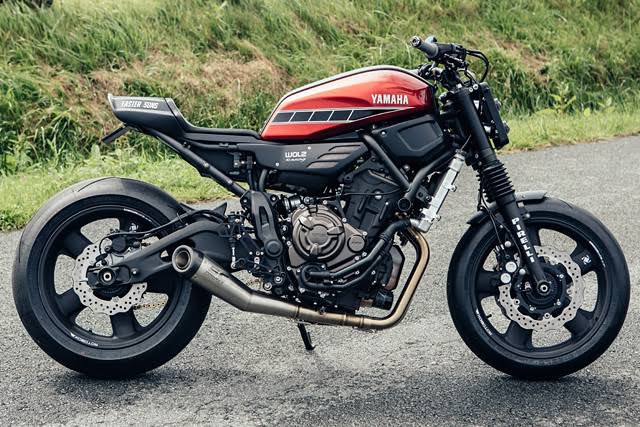 ท่อ SC PROJECT ทรง CONIC สำหรับ XSR700/MT-07 (FULL SYSTEM)
