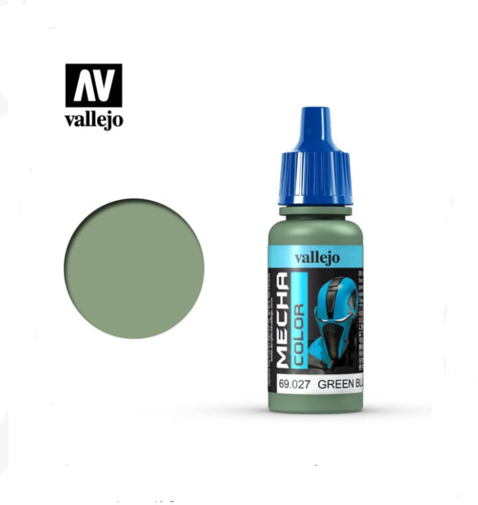 Vallejo Mecha Color 69.027 Green Blue 17ml 8429551690270 (สี)