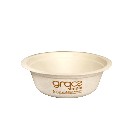 GRACZ ยกลัง ชามกลม L026 ขนาด 350 มล. 1000 ใบ ไบโอชานอ้อย
