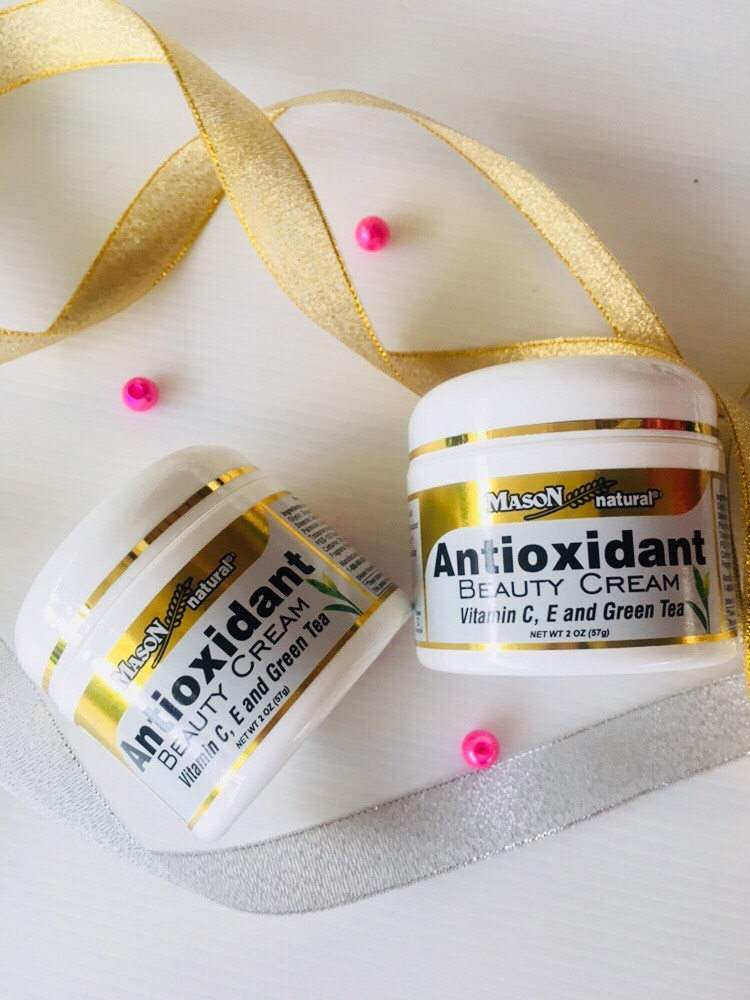 Mason Natural Antioxidant Beauty Cream with Vitamin C , E and Green Tea 57g