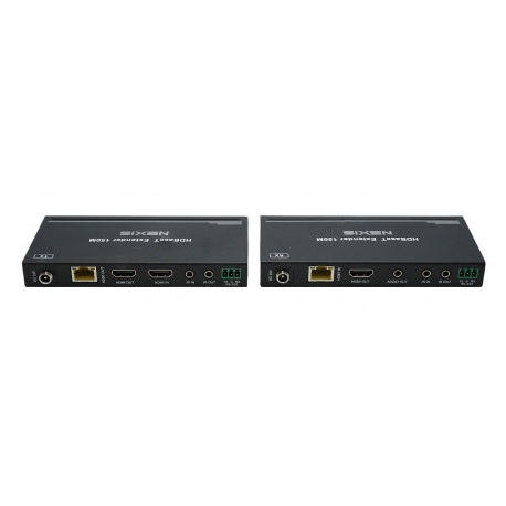 18GBPS HDMI OVER HDBASET EXTENDER WITH BI-DIRECTIONAL IR (150M)