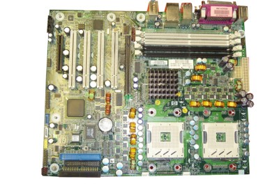 (359875-002) ขาย - จำหน่าย - จัดซื้ออะไหล่ - ราคาถูก HP System Board (800Mhz Front Side Bus CPU) Workstation XW6200