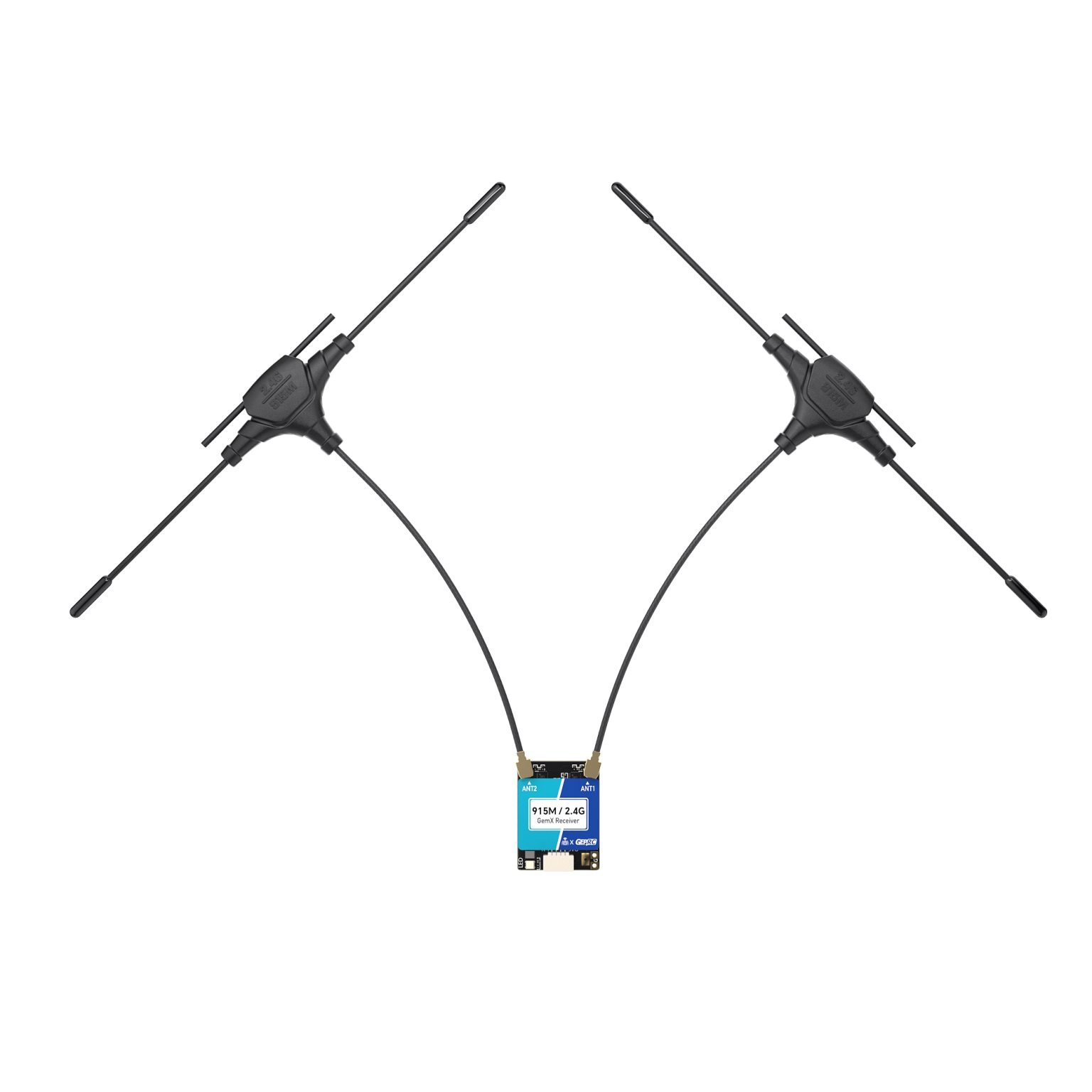 [D1] GEPRC ELRS 2.4G 915M Gemini Xrossband Nano DUAL 915M Diversity Receiver T Antenna อุปกรณ์โดรน Drone Radio