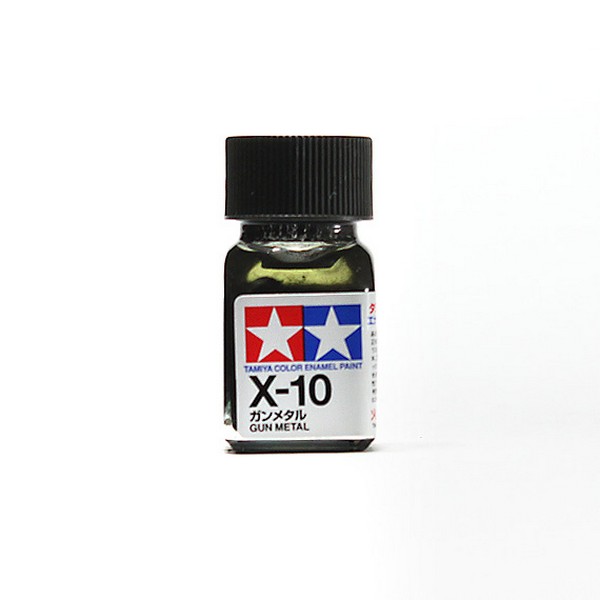 Tamiya Enamel Color 80010 X-10 Gun Metal (Gloss Metallic) Tamiya 45135095