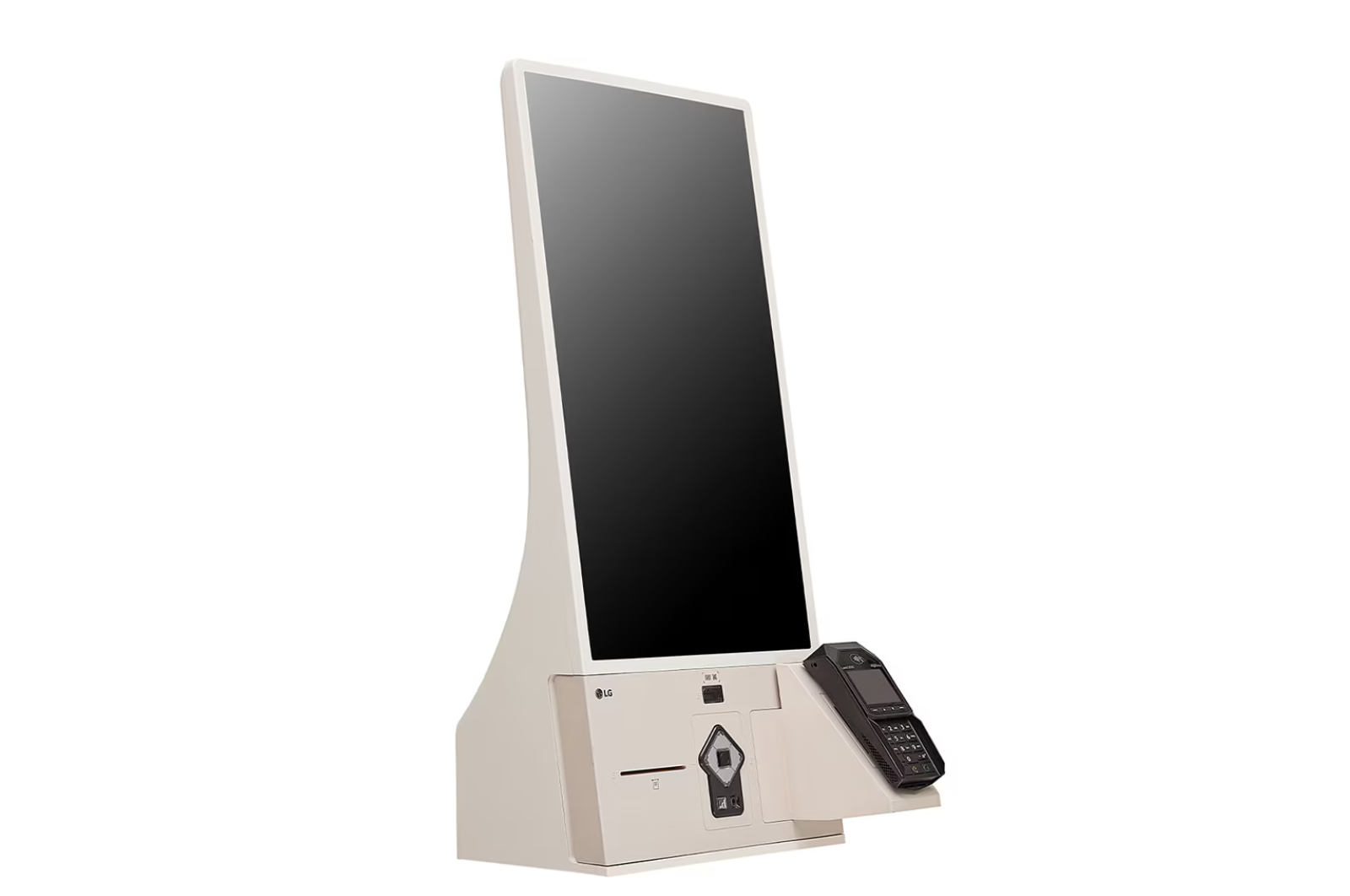 LG 27KC3PK-C - 27 นิ้ว Self-ordering Kiosk (Full HD, Multi-touch, Built-in Printer & Scanner, webOS)