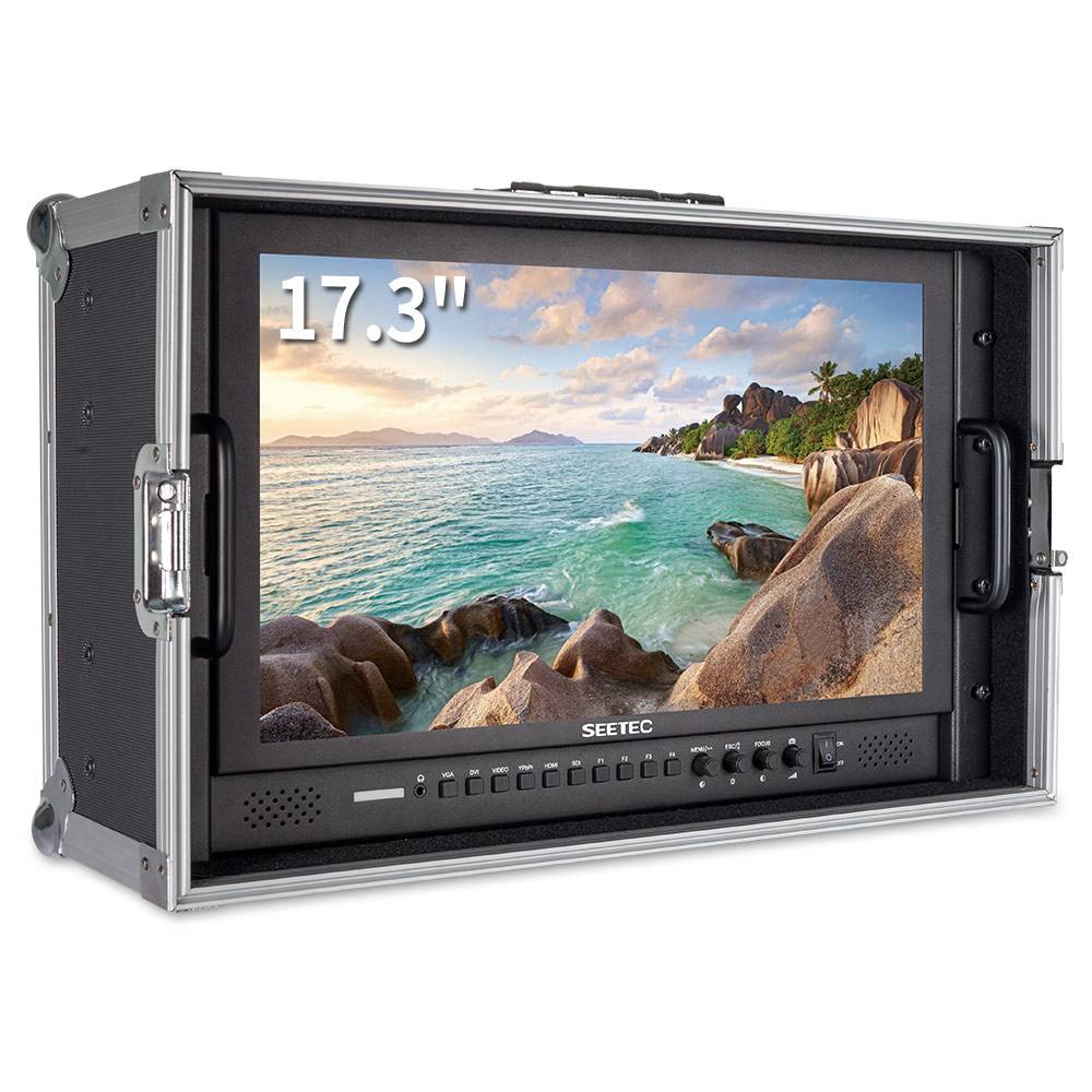 SEETEC P173-9HSD-CO: จอภาพ Broadcast Director Monitor ขนาด 17.3 นิ้ว Full HD IPS ในเคสพกพา