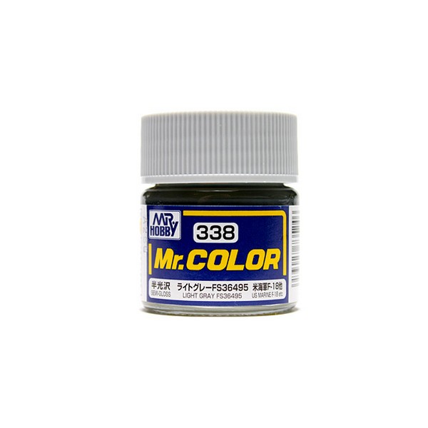 Mr.Color C338 Light Gray FS36495 Semi-Gloss (10ml) 4973028735246 Mr. Hobby