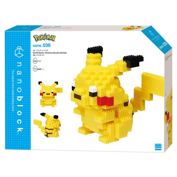 Kawada nanoblock Pokemon NBPM_036 Pikachu Deluxe Edition 4972825211908 (นาโนบล็อค)