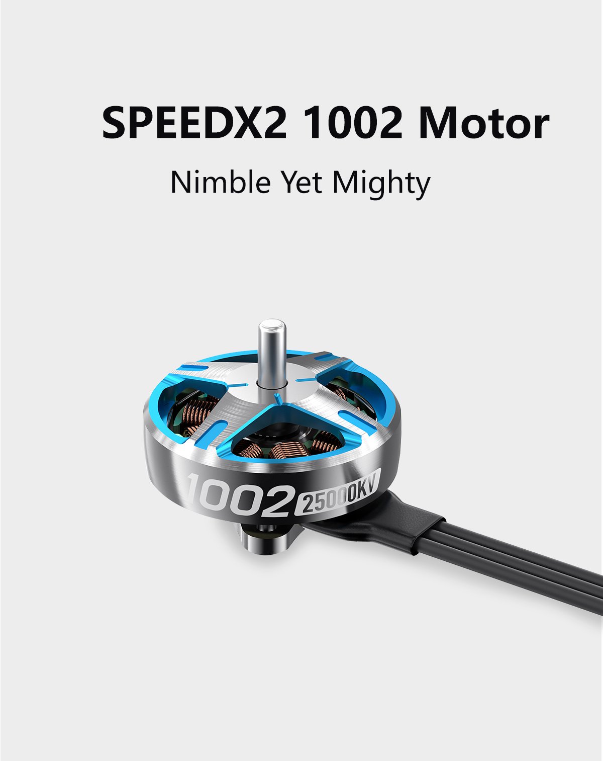 [10-1] 4ลูก GEPRC SPEEDX2 1002 25000KV/18000KV Motor มอเตอร์โดรนจิ๋ว อุปกรณ์โดรน Drone