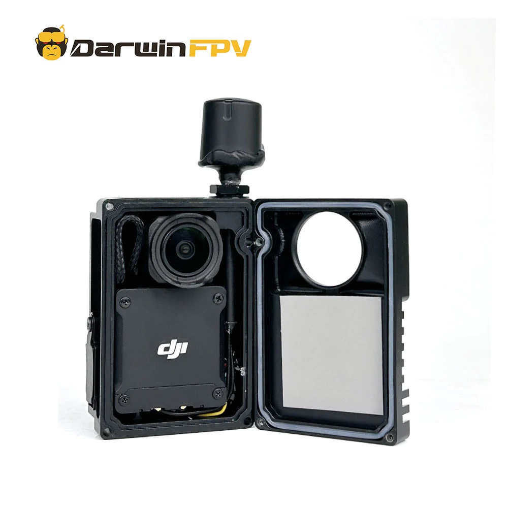 DarwinFPV DJI O3 + O4 Air Unit CNC Aluminum Alloy Waterproof Case อุปกรณ์โดรน Drone