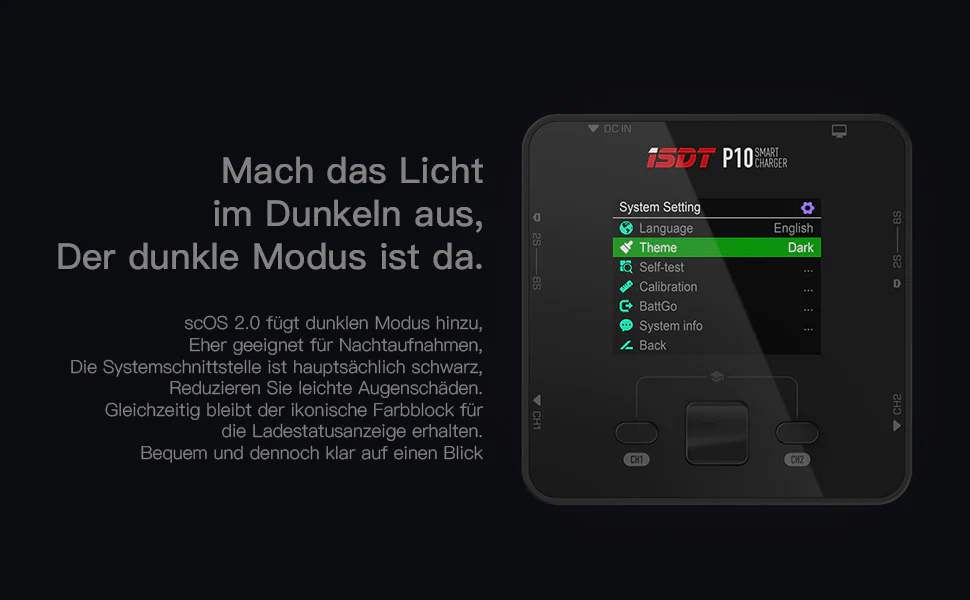 ISDT P10 P30 1000W x 2/30A x 2 Dual Channel Bluetooth Lipo Battery Charger DC 250W เครื่องชาร์จเร็ว 2 ช่อง 1-6S